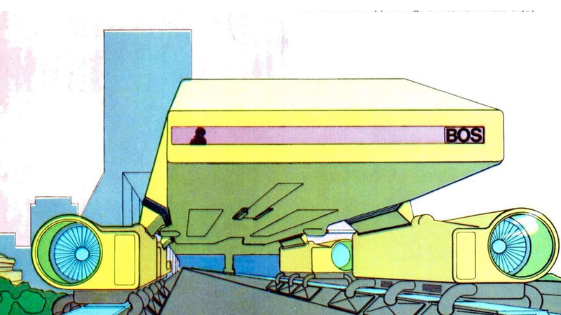 Illustration for article titled Everything That Makes China's New Traffic-Straddling Bus So Fascinating